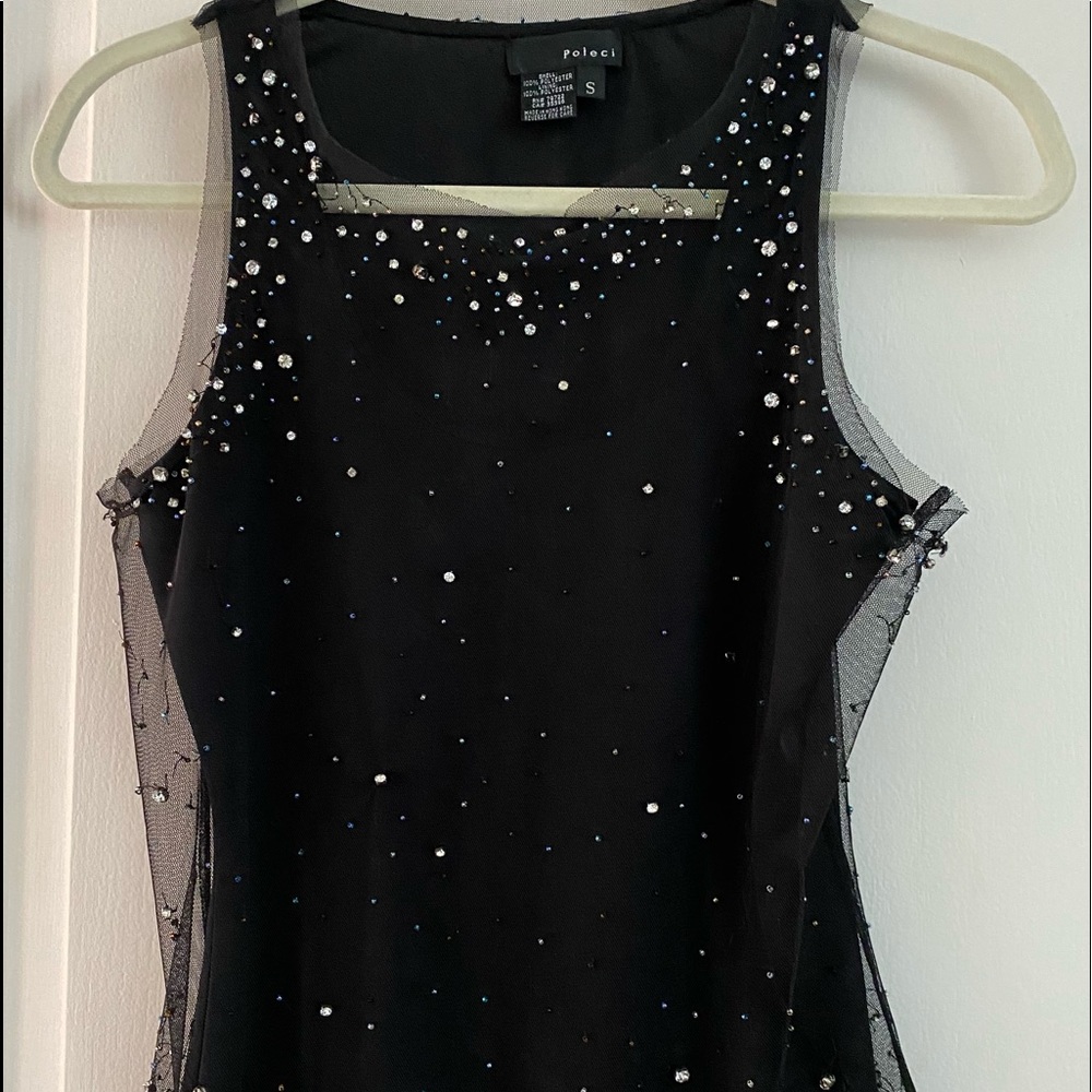 Poleci Embellished Tank Top